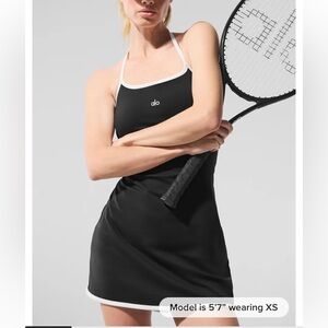 ALO Softsculpt Halter Tennis Dress